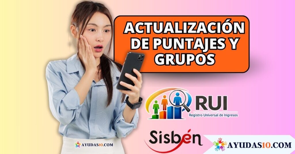 Ciudadano consultando su puntaje del RUI y del Sisbén en la plataforma digital de la Ventanilla Social del DNP.