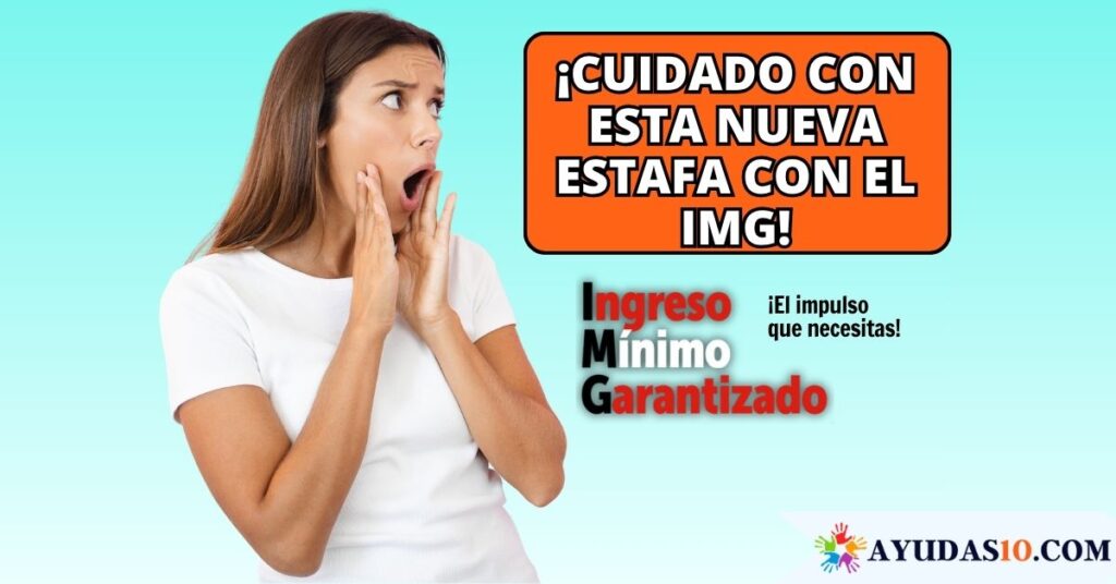 mensaje de texto sospechoso sobre pagos del Ingreso Mínimo Garantizado