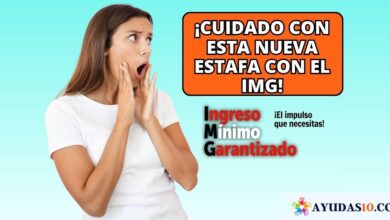 mensaje de texto sospechoso sobre pagos del Ingreso Mínimo Garantizado