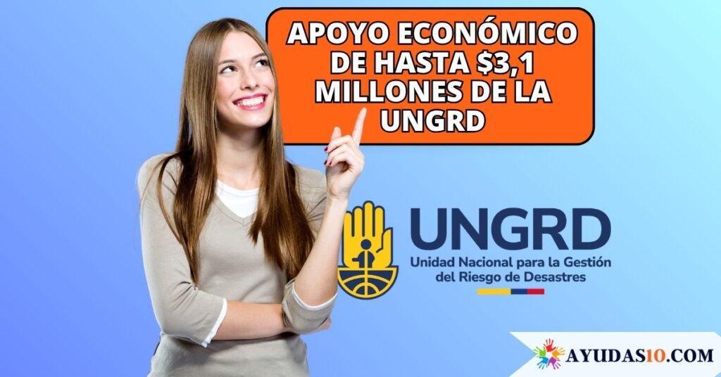 subsidio económico de la UNGRD tras el terremoto