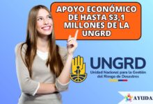 subsidio económico de la UNGRD tras el terremoto