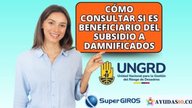 Ciudadano consultando si es beneficiario del subsidio para damnificados