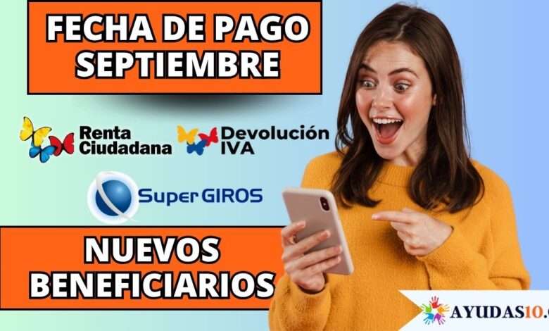 Ciudadana consultando las fechas de pago del cuarto ciclo de Renta Ciudadana y Devolución del IVA en un teléfono móvil