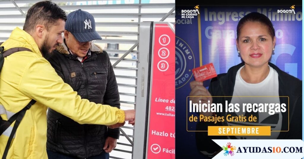 Ya iniciaron las recargas de Pasajes Gratis de Transmilenio