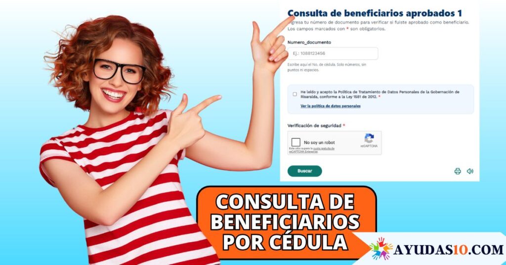 Consulta de beneficiarios del subsidio por terremoto en Risaralda en la página oficial