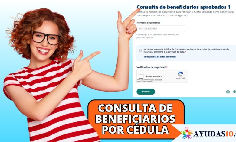 Consulta de beneficiarios del subsidio por terremoto en Risaralda en la página oficial