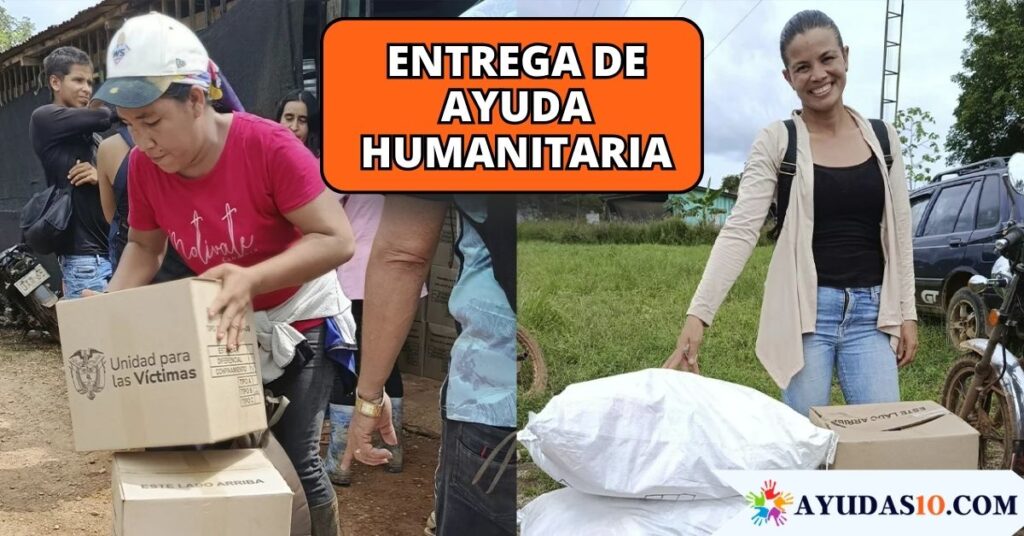 Entrega de kits de alimentos y aseo a familias víctimas de confinamiento en Guaviare