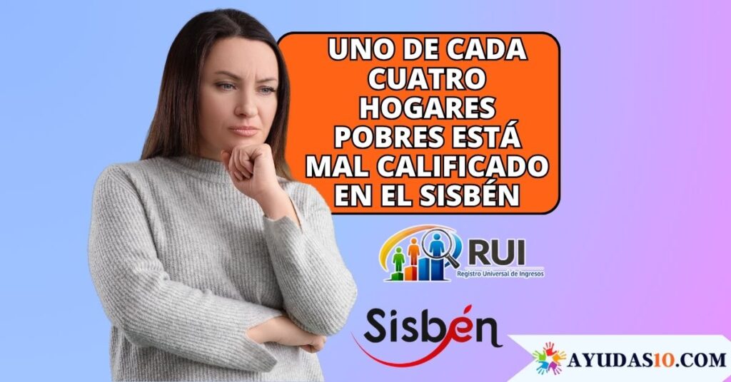 Ciudadana revisando información sobre la focalización del Sisbén y subsidios en Colombia