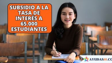 Estudiante revisando los detalles del crédito y el subsidio del Icetex