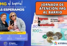 Personas mayores y jóvenes recibiendo orientación presencial sobre el Ingreso Mínimo Garantizado