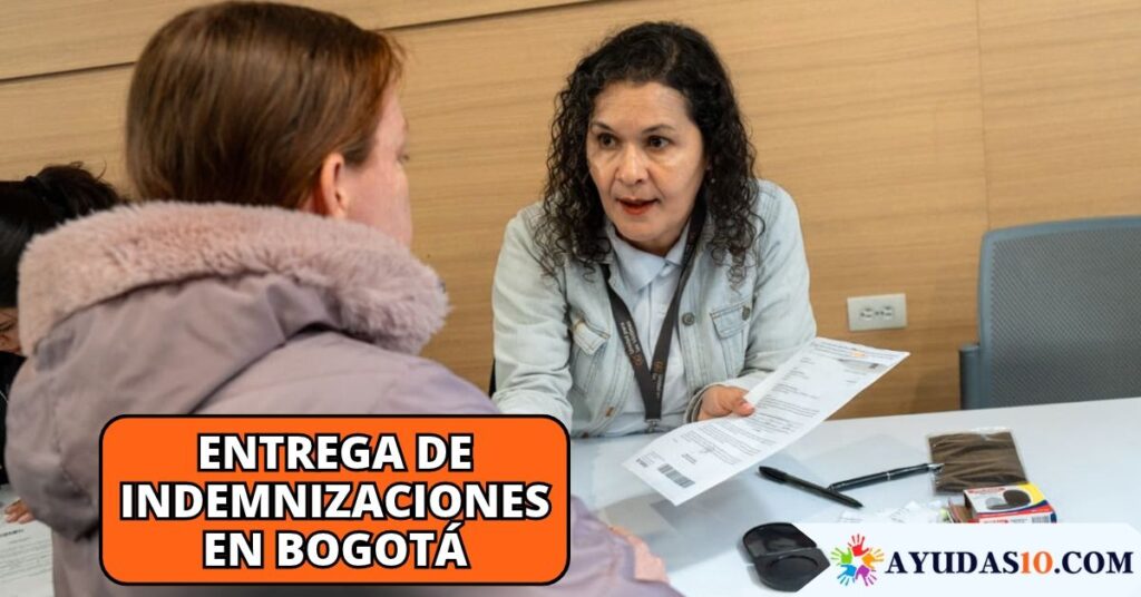 Entrega de cartas de indemnización administrativa a víctimas del conflicto en Bogotá y Cundinamarca.