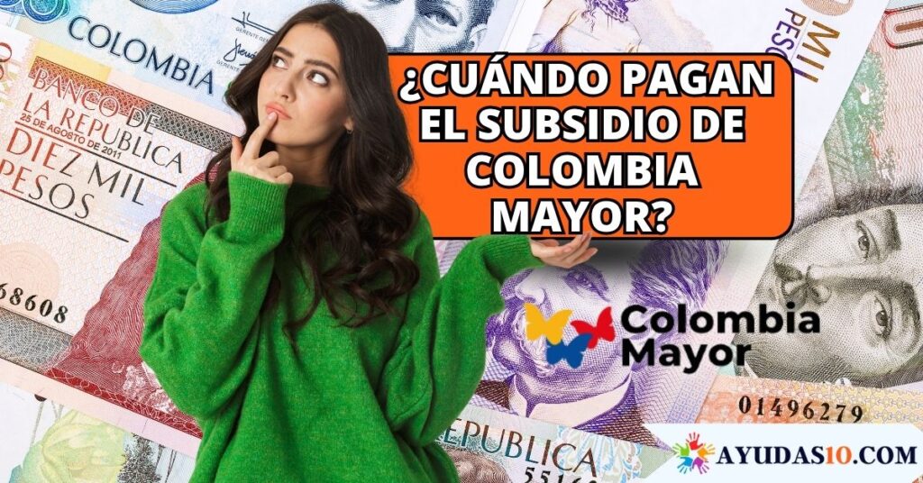 beneficiario del programa Colombia Mayor esperando información sobre el próximo giro económico