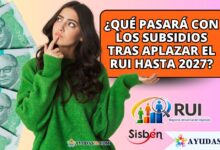 Beneficiario de subsidios en Colombia consultando el estado de su clasificación en el Sisbén y el RUI