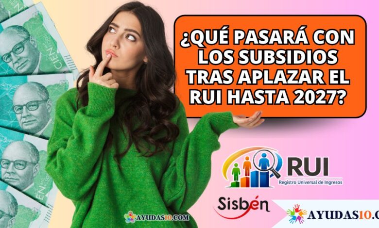Beneficiario de subsidios en Colombia consultando el estado de su clasificación en el Sisbén y el RUI