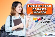 Estudiante en Bogotá consultando el pago del quinto ciclo de Renta Joven